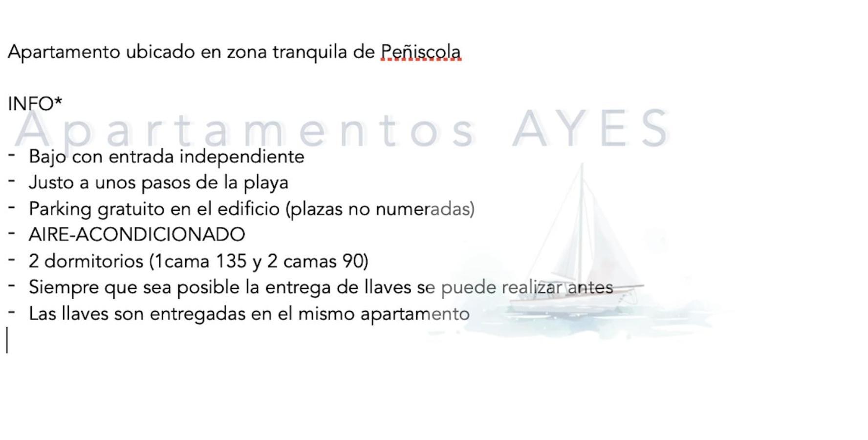 Apartamento Playa Norte 2 Peñíscola Екстериор снимка